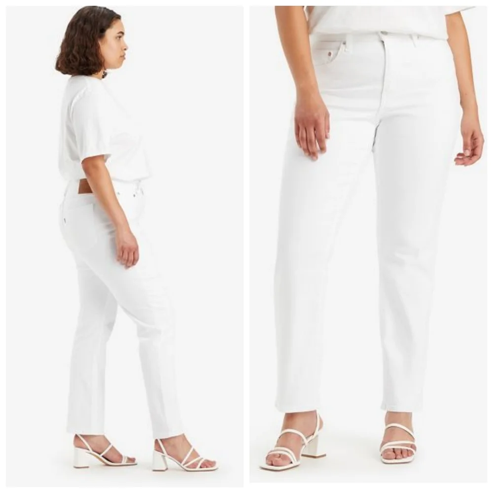 Levi's High Rise Straight Jeans - Picture 3 of 16